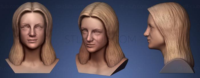 3D мадэль Бритни Спирс (STL)